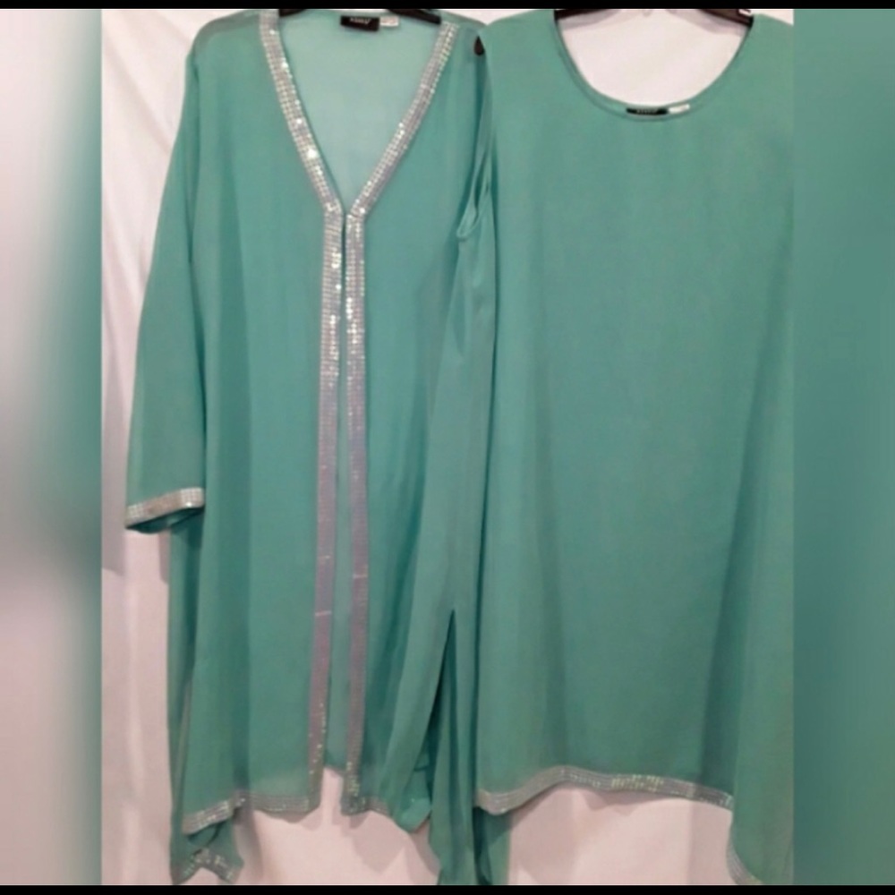 3 Pce Pants Suit Size 3X